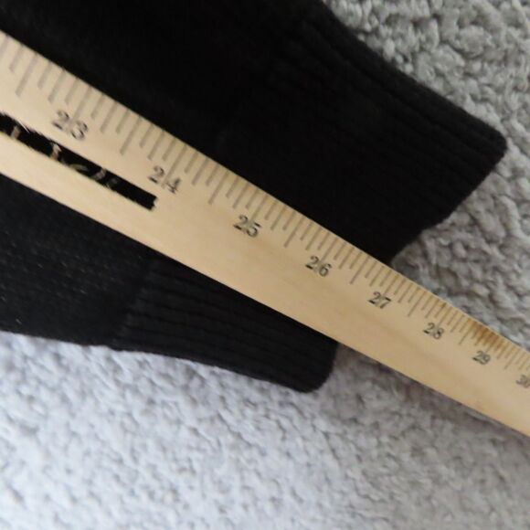 Lauren Ralph Lauren Sweater Womens XXL Black Southwestern Cardigan Linen Cotton - Picture 14 of 15